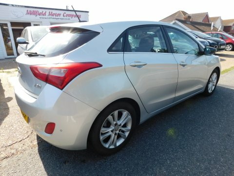 Hyundai I30 Style Nav Blue Silver #3