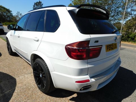BMW X5 Xdrive40d M Sport White #6
