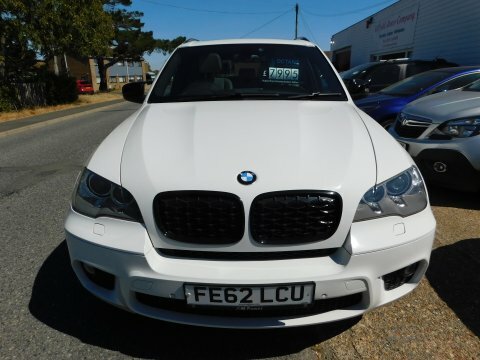 BMW X5 Xdrive40d M Sport White #3