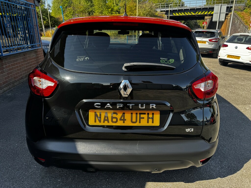 Renault Captur 1.5 Dynamique S Medianav Dci 90 Stop Start Black #5