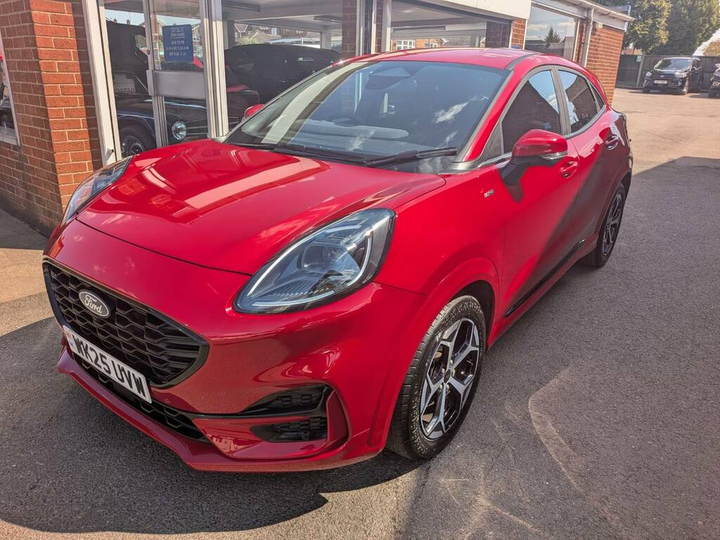 Ford Puma 1.0 Ecoboost Hybrid Mhev St-line Dct Red
