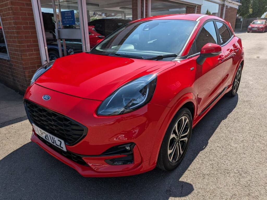 Ford Puma 1.0 Ecoboost Hybrid Mhev 155 St-line Red