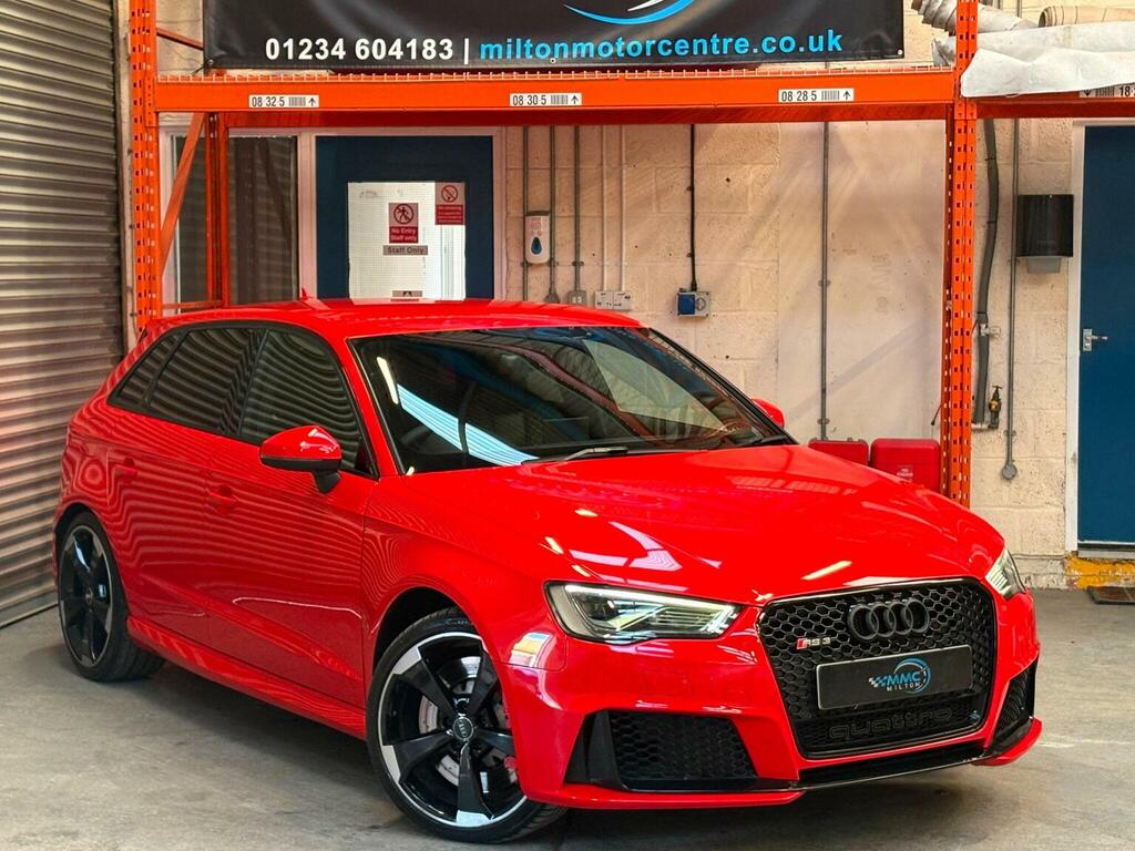 Audi RS3 Hatchback 2.5 Tfsi Sportback S Tronic Quattro Euro Red