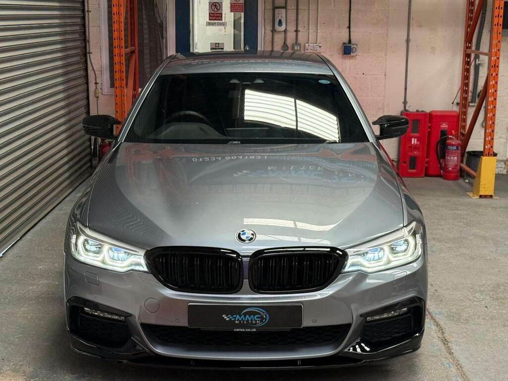 BMW 5 Series 530D Xdrive M Sport Blue #10