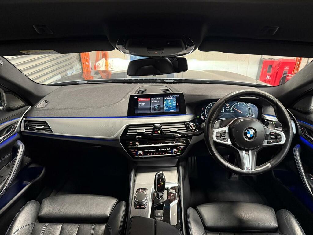 BMW 5 Series 530D Xdrive M Sport Blue #43
