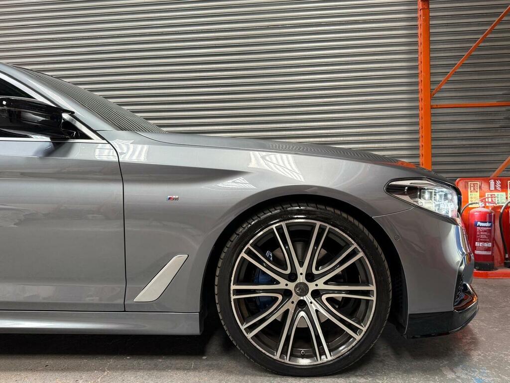 BMW 5 Series 530D Xdrive M Sport Blue #14