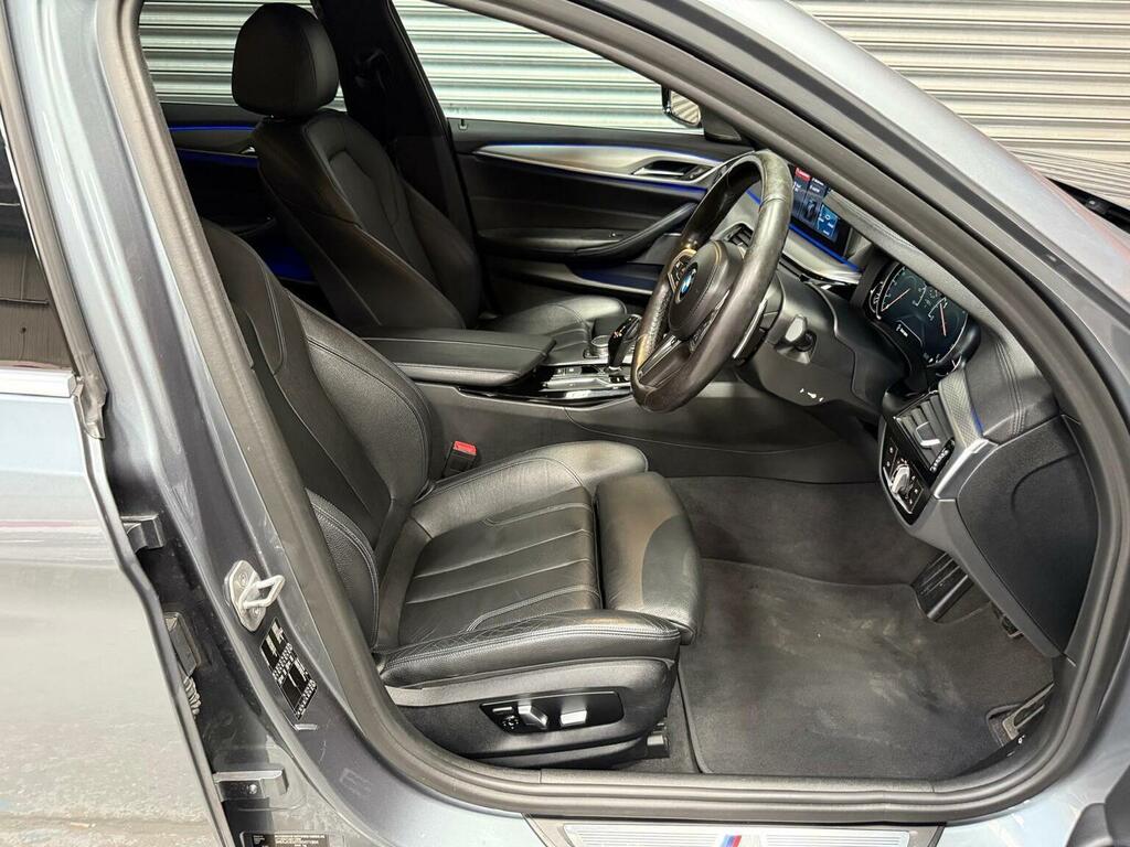 BMW 5 Series 530D Xdrive M Sport Blue #29