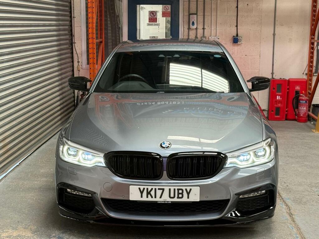 BMW 5 Series 530D Xdrive M Sport Blue #11