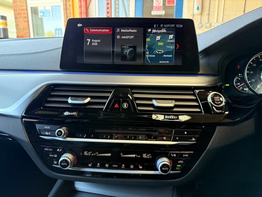 BMW 5 Series 530D Xdrive M Sport Blue #50