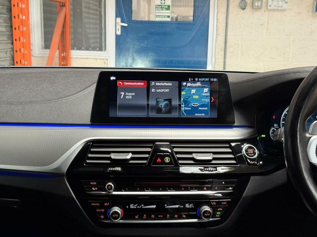 BMW 5 Series 530D Xdrive M Sport Blue #45