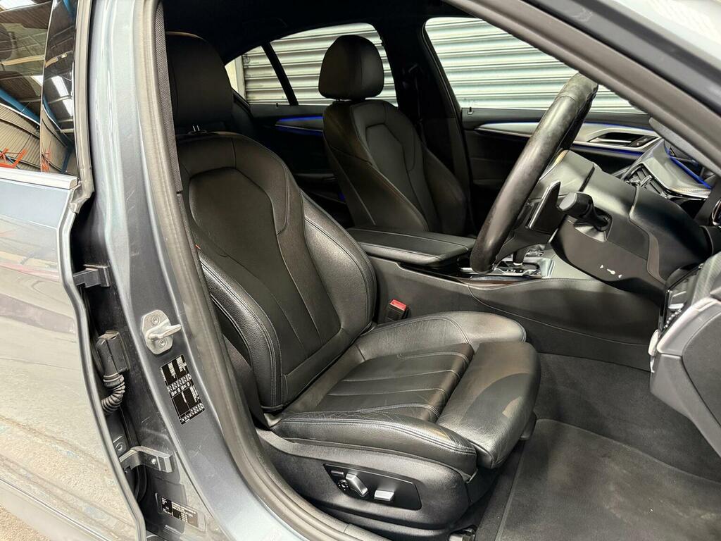BMW 5 Series 530D Xdrive M Sport Blue #30