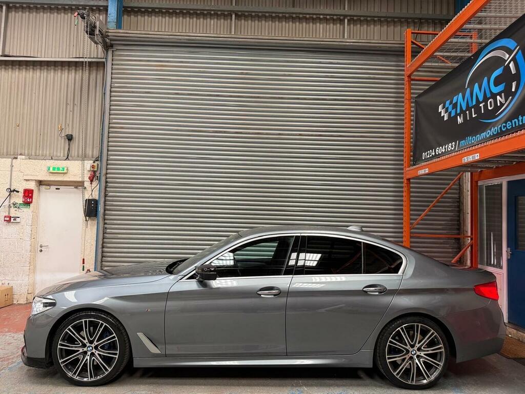 BMW 5 Series 530D Xdrive M Sport Blue #12