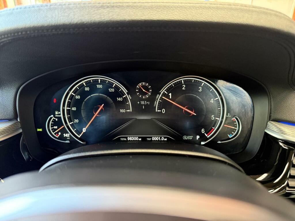 BMW 5 Series 530D Xdrive M Sport Blue #48