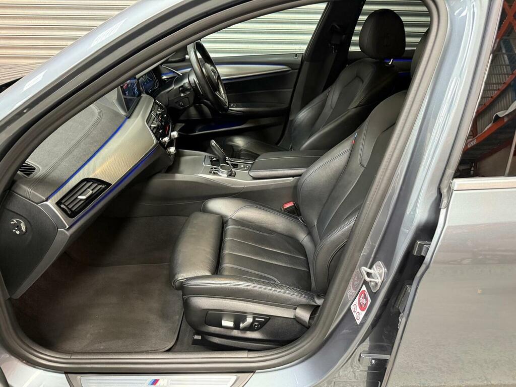 BMW 5 Series 530D Xdrive M Sport Blue #33