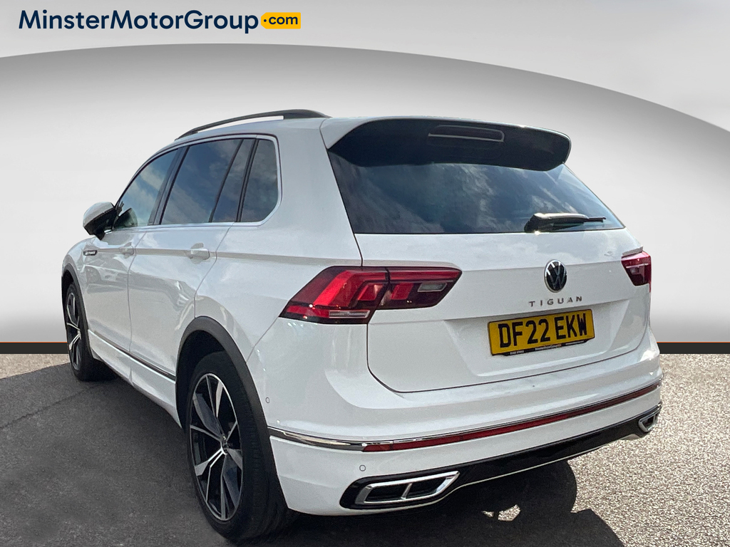 Volkswagen Tiguan R-line Tsi S-a DF22EKW White #4