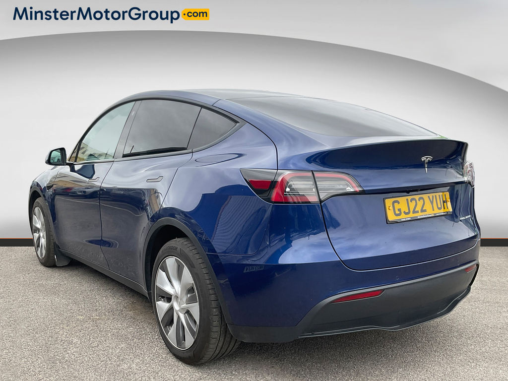 Tesla Model Y Long Range Awd GJ22YUH Blue #4
