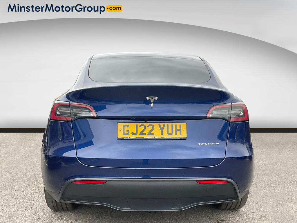 Tesla Model Y Long Range Awd GJ22YUH Blue #3