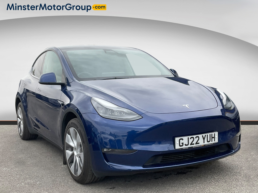 Tesla Model Y Long Range Awd Blue