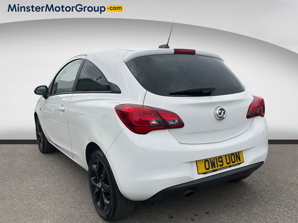 Vauxhall Corsa Griffin OW19UON White #4