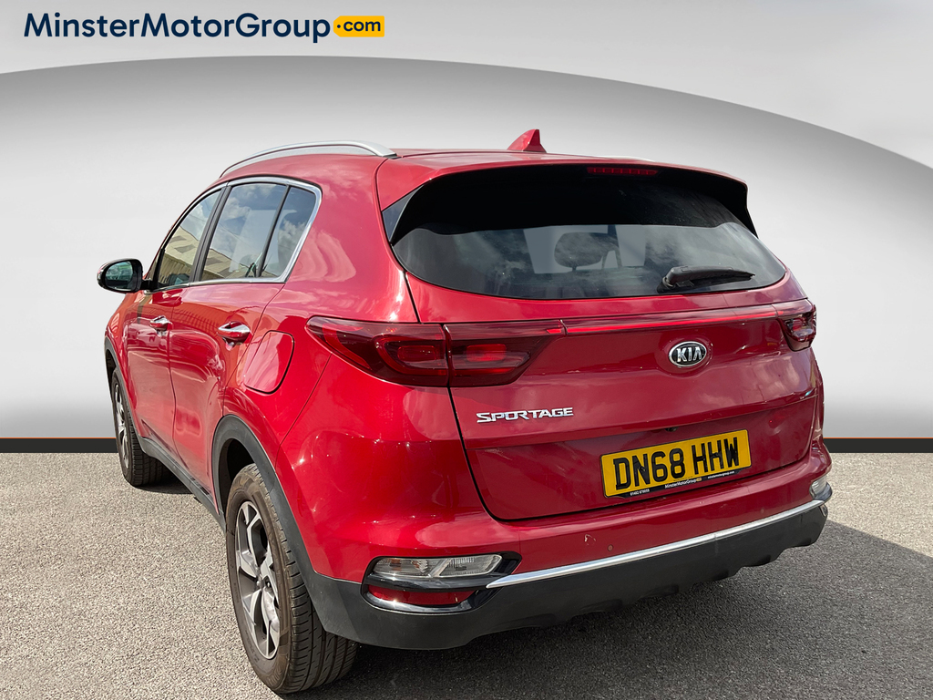 Kia Sportage 2 Isg DN68HHW Red #4