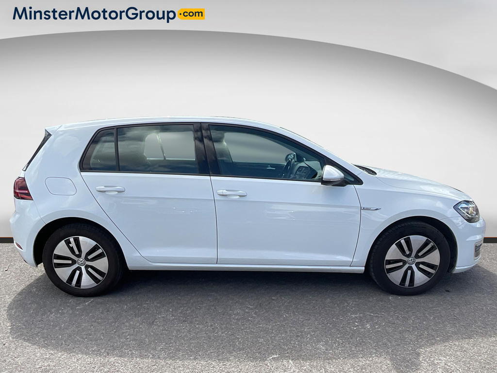 Volkswagen e-Golf E- White #2