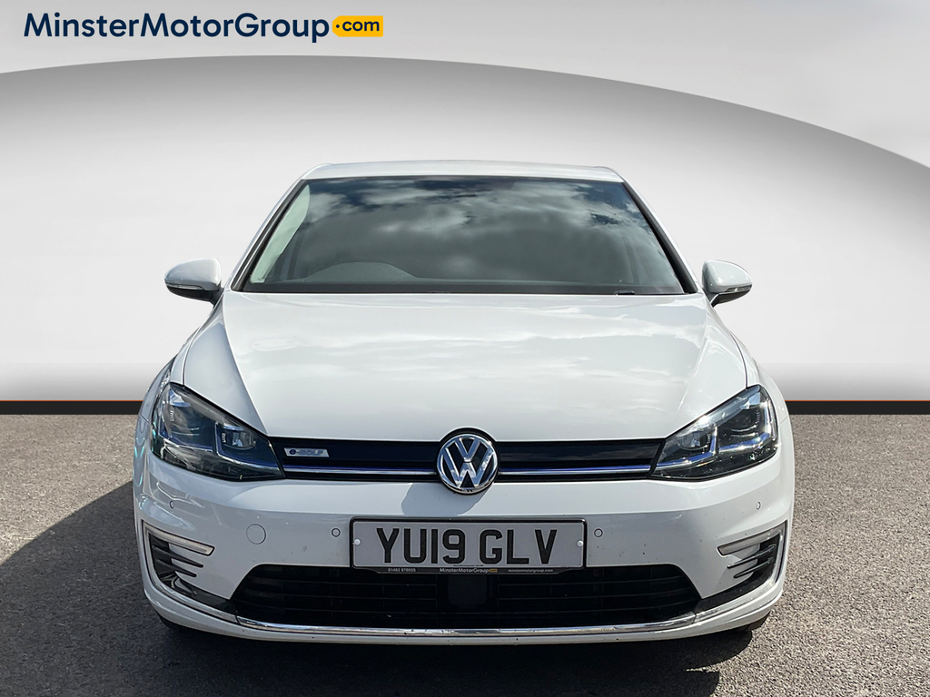 Volkswagen e-Golf E- White #5