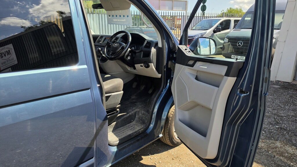Volkswagen Transporter T32 Bitdi Bmt 204 Kombi Van Dsg Highline Swb - 201 Blue #8
