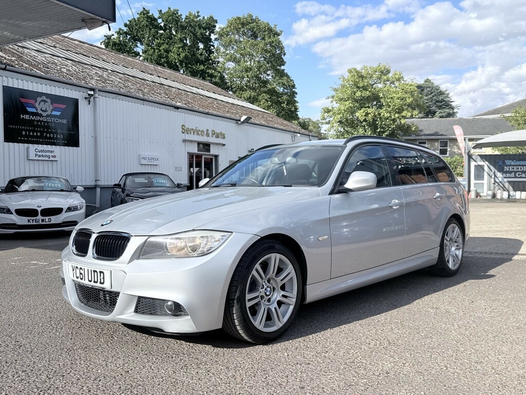 BMW 3 Series 2.0 320D M Sport Touring Silver #5