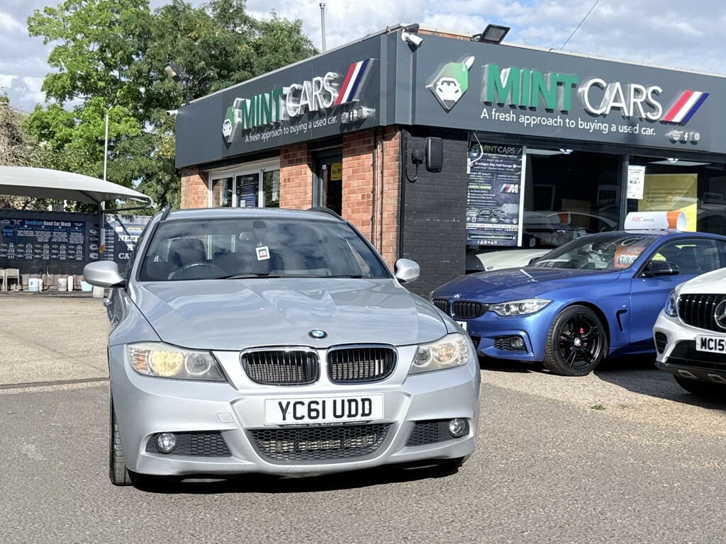 BMW 3 Series 2.0 320D M Sport Touring Silver #2