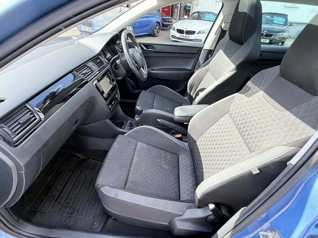 Skoda Rapid Spaceback 1.2 Tsi Se Sport Euro 6 S S Blue #34