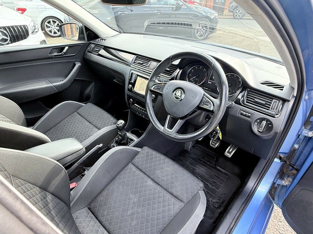 Skoda Rapid Spaceback 1.2 Tsi Se Sport Euro 6 S S Blue #13