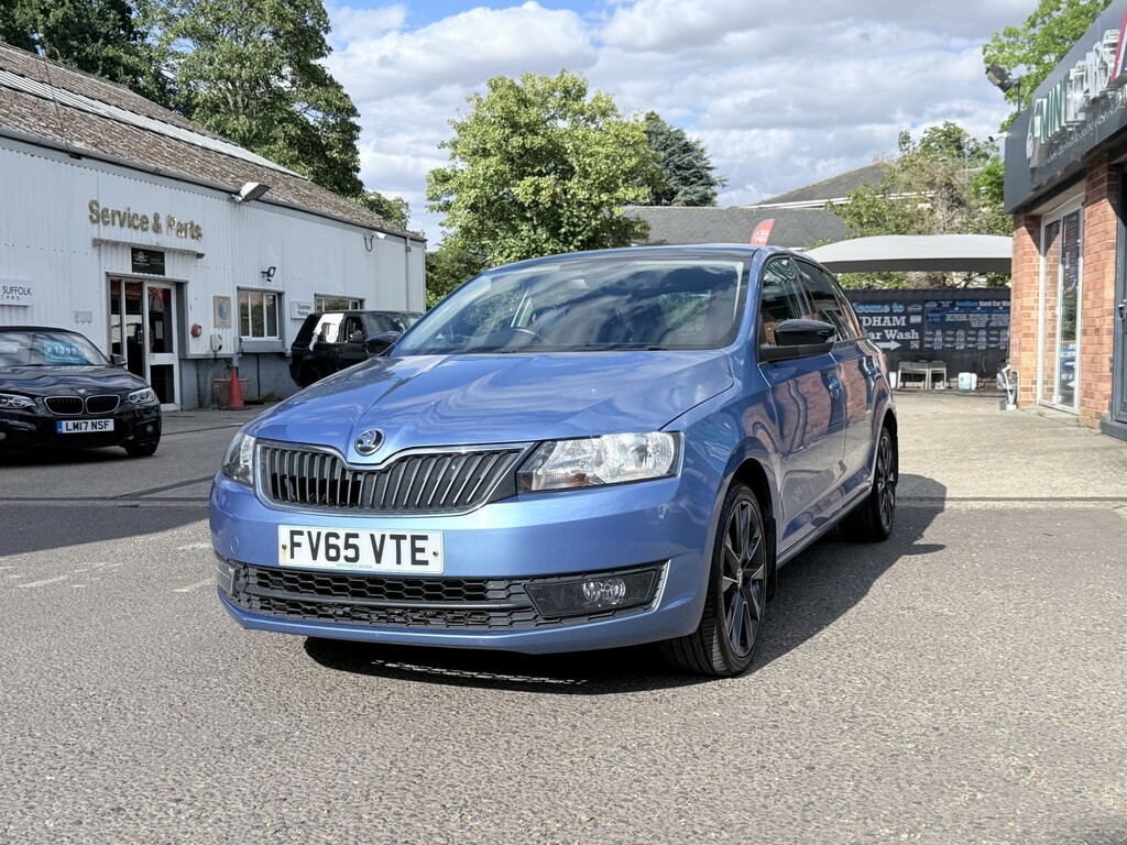 Skoda Rapid Spaceback 1.2 Tsi Se Sport Blue #2