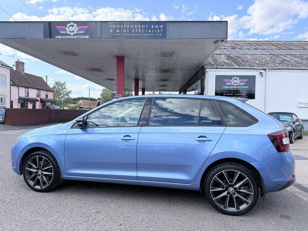 Skoda Rapid Spaceback 1.2 Tsi Se Sport Blue #6