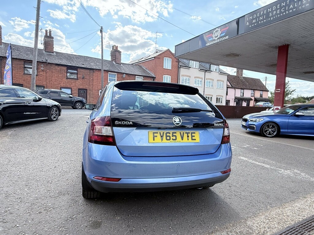 Skoda Rapid Spaceback 1.2 Tsi Se Sport Euro 6 S S Blue #8