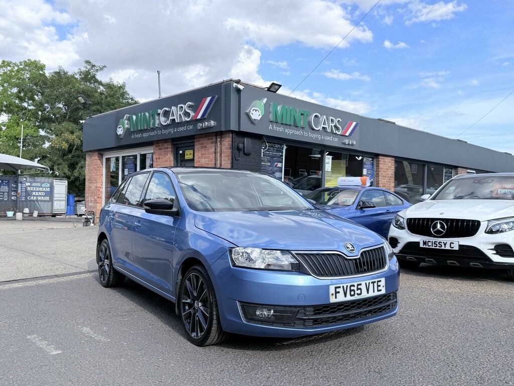 Skoda Rapid Spaceback 1.2 Tsi Se Sport Euro 6 S S Blue #12