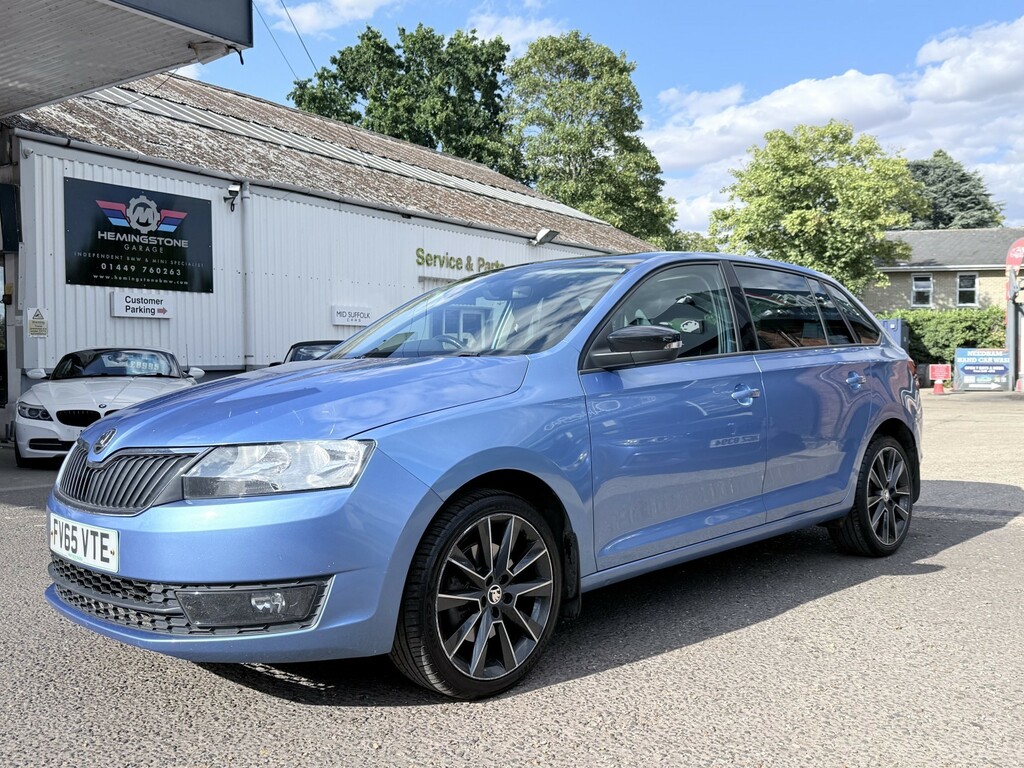Skoda Rapid Spaceback 1.2 Tsi Se Sport Blue #3