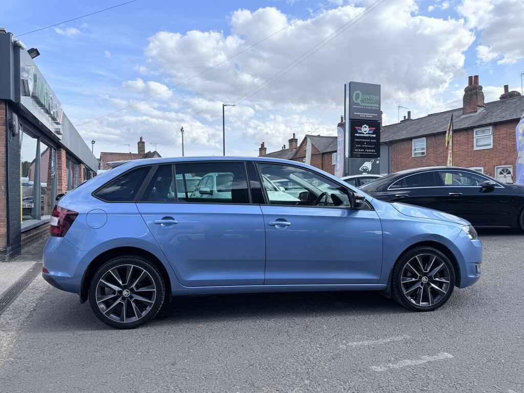 Skoda Rapid Spaceback 1.2 Tsi Se Sport Euro 6 S S Blue #10
