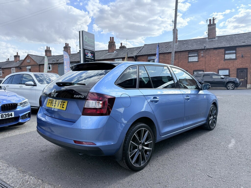 Skoda Rapid Spaceback 1.2 Tsi Se Sport Euro 6 S S Blue #9
