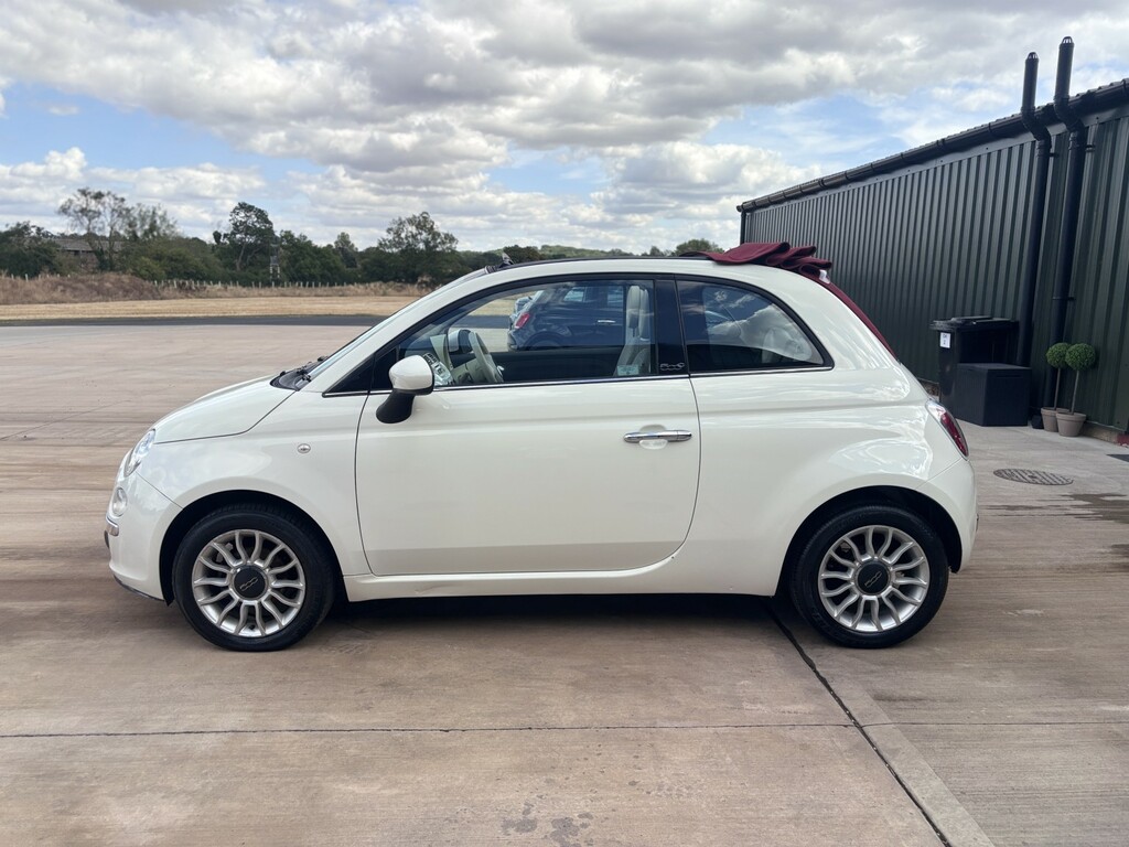 Fiat 500C Convertible 1.2 500C 1.2 Lounge 2012 White #6