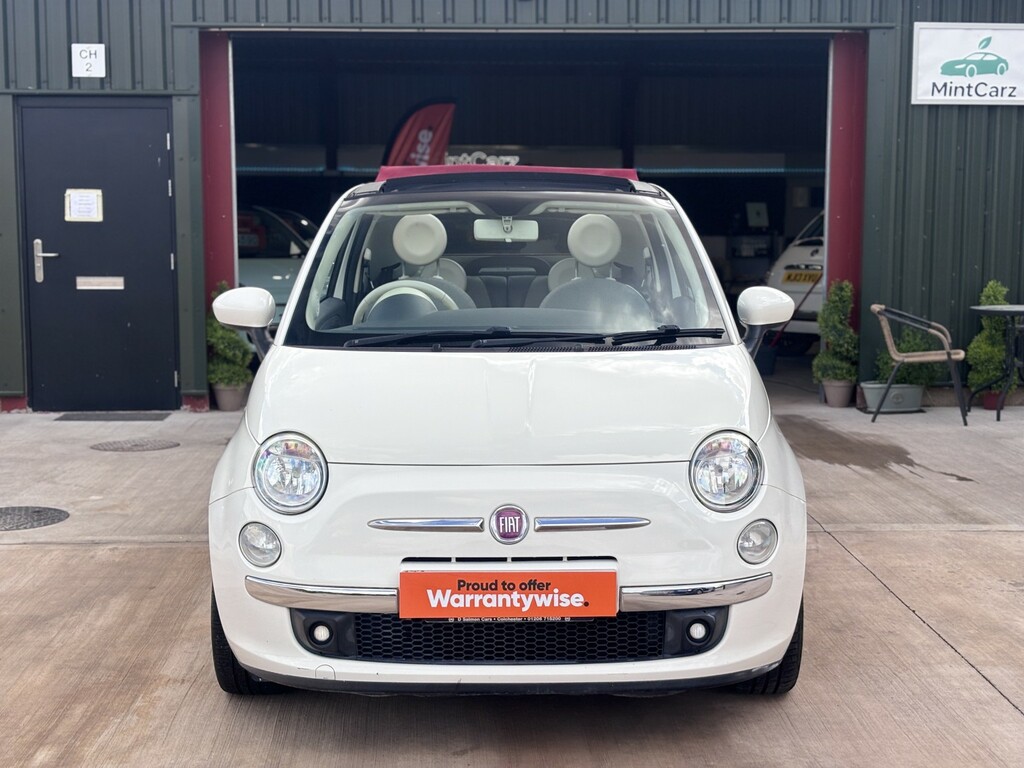 Fiat 500C Convertible 1.2 500C 1.2 Lounge 2012 White #4