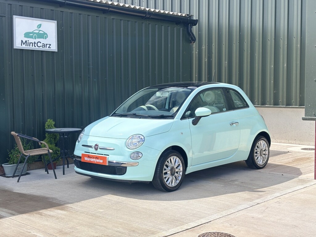 Fiat 500 Hatchback 1.2 500 1.2 69Hp Lounge 2015 Green