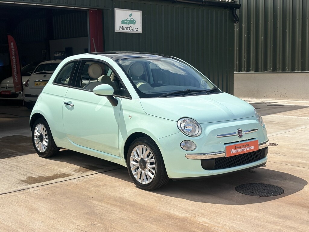 Fiat 500 Hatchback 1.2 500 1.2 69Hp Lounge 2015 Green #3
