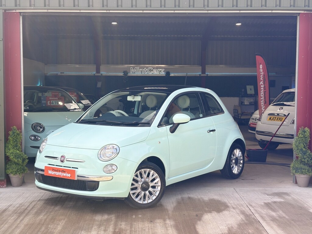 Fiat 500 Hatchback 1.2 500 1.2 69Hp Lounge 2015 Green #2