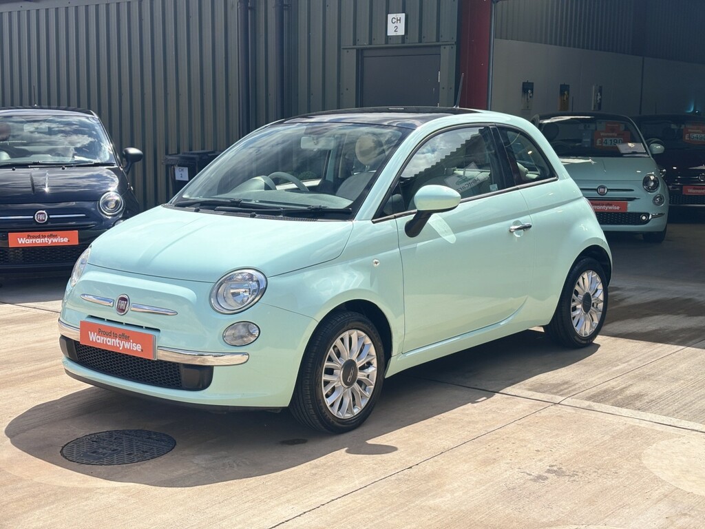 Fiat 500 Hatchback 1.2 500 1.2 69Hp Lounge 2015 Green #5