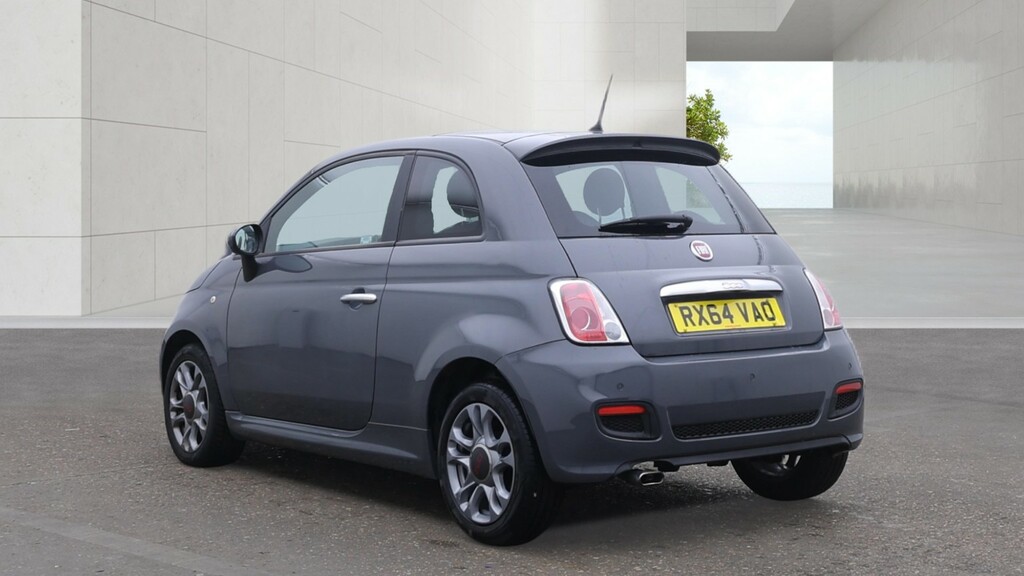 Fiat 500 Hatchback 0.9 500 0.9 Twinair 85Hp S 2014 Grey #2