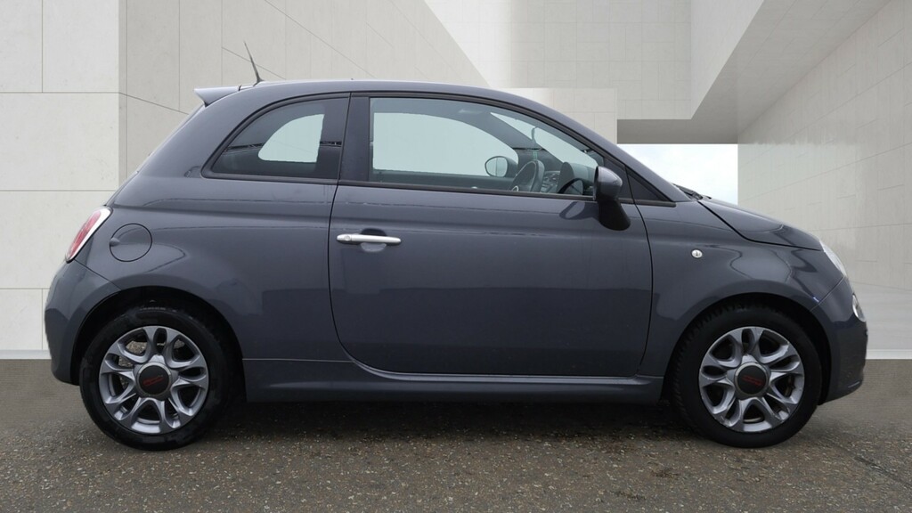 Fiat 500 Hatchback 0.9 500 0.9 Twinair 85Hp S 2014 Grey #3