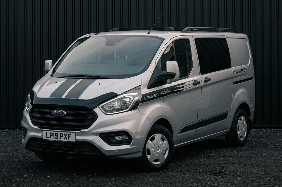 Ford Transit Custom 2.0 Ecoblue 130Ps Low Roof Trend Van LP19PXF Silver #2