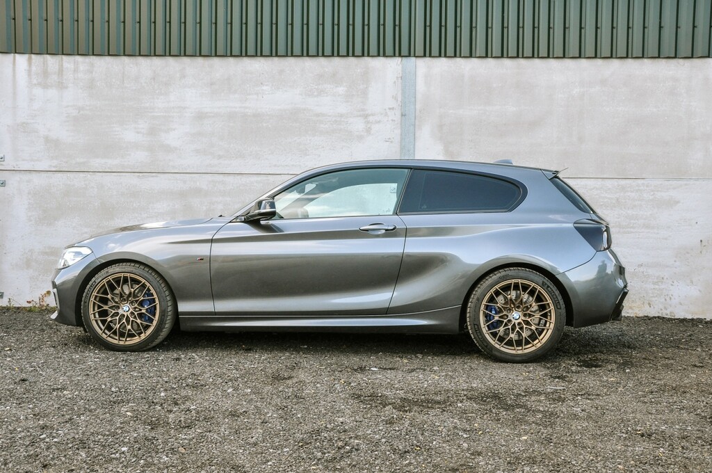 BMW 1 Series Hatchback 3.0 M135i 3-Door Sports 2015 SM65YNW Grey #3