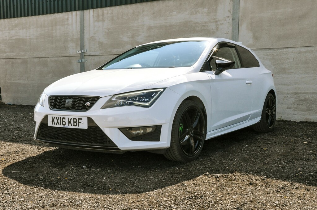 Seat Leon Hatchback 1.4 Ecotsi Fr Titanium 2016 White #3