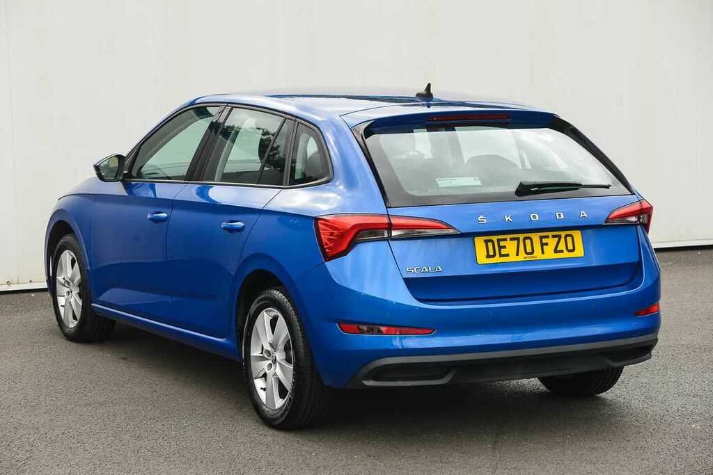 Skoda Scala 1.0 Tsi Se DE70FZO Blue #3